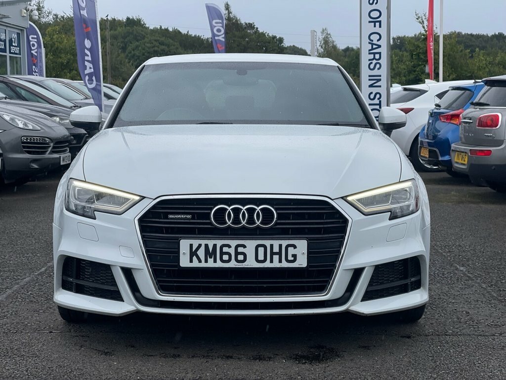 Audi A3 2L S Line KM66OHG White #2