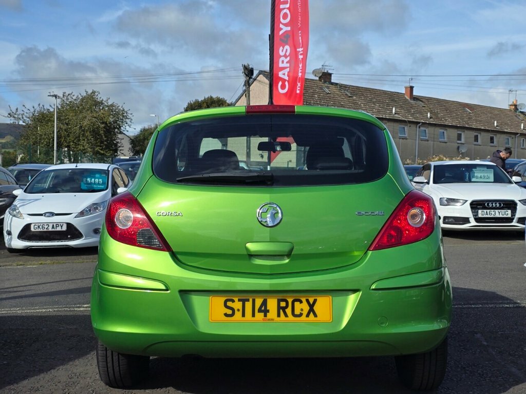 Vauxhall Corsa Hatchback ST14RCX Green #5
