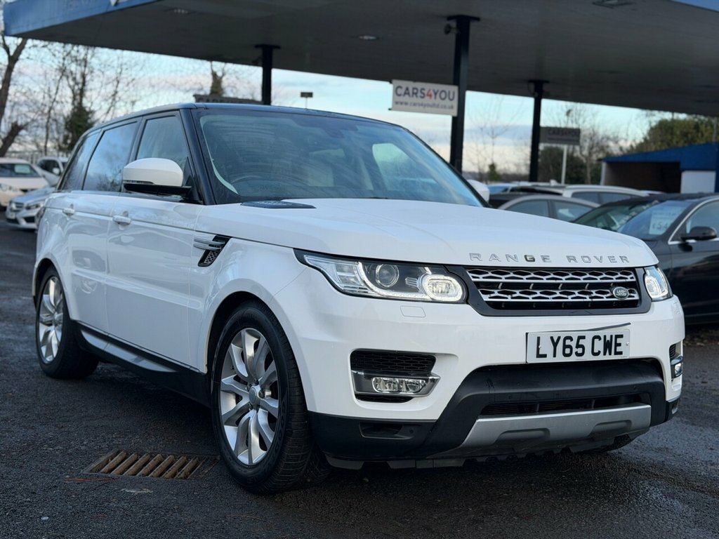 Land Rover Range Rover Sport 3L Hse White