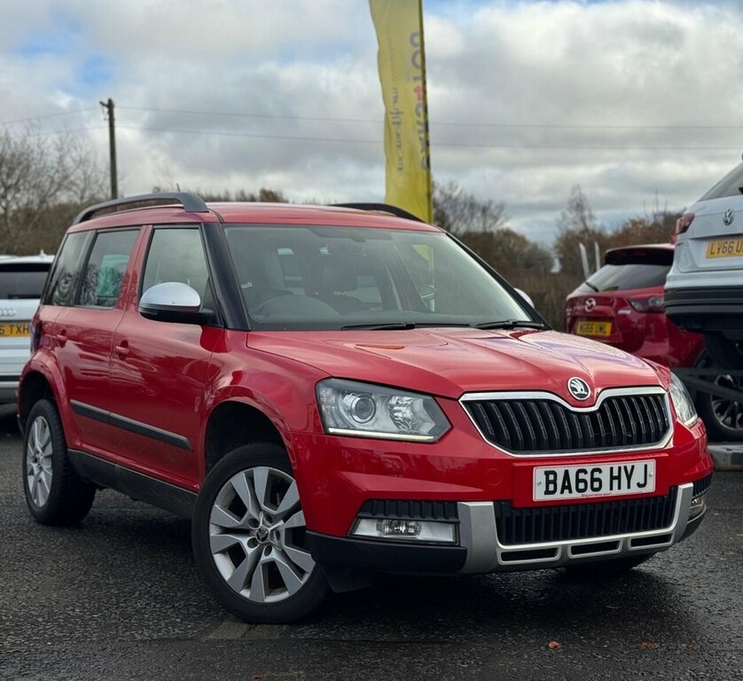Skoda Yeti 1.2L Se L Red