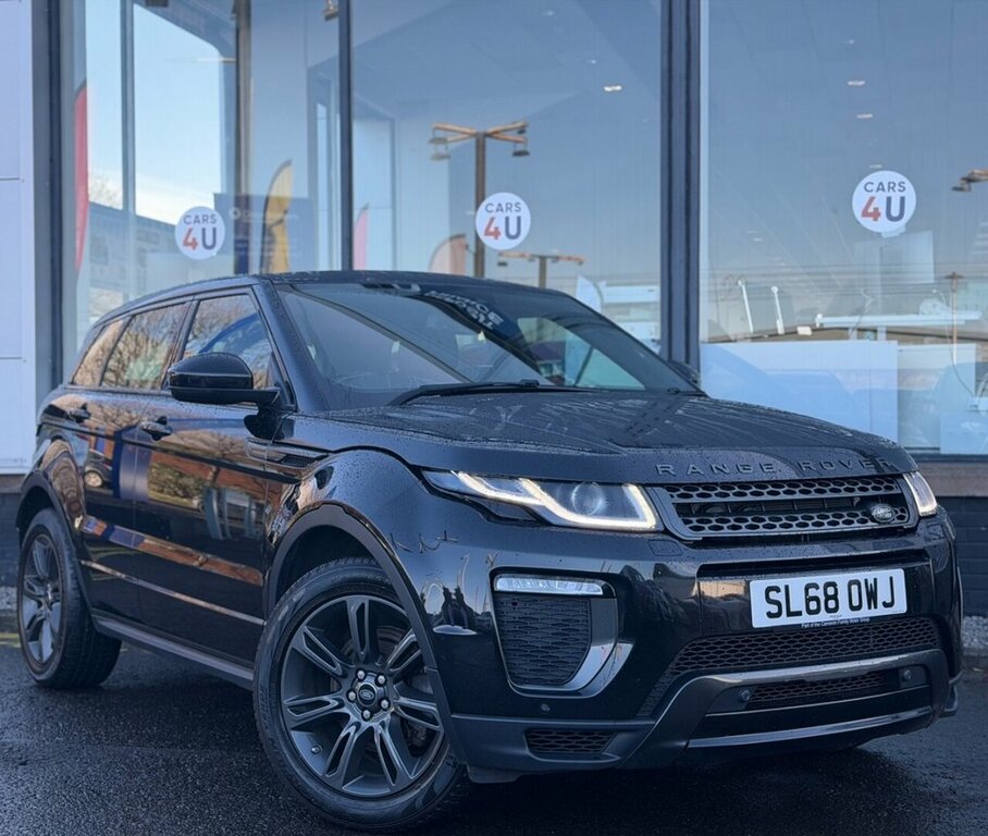 Land Rover Range Rover Evoque 2L Landmark SL68OWJ Black