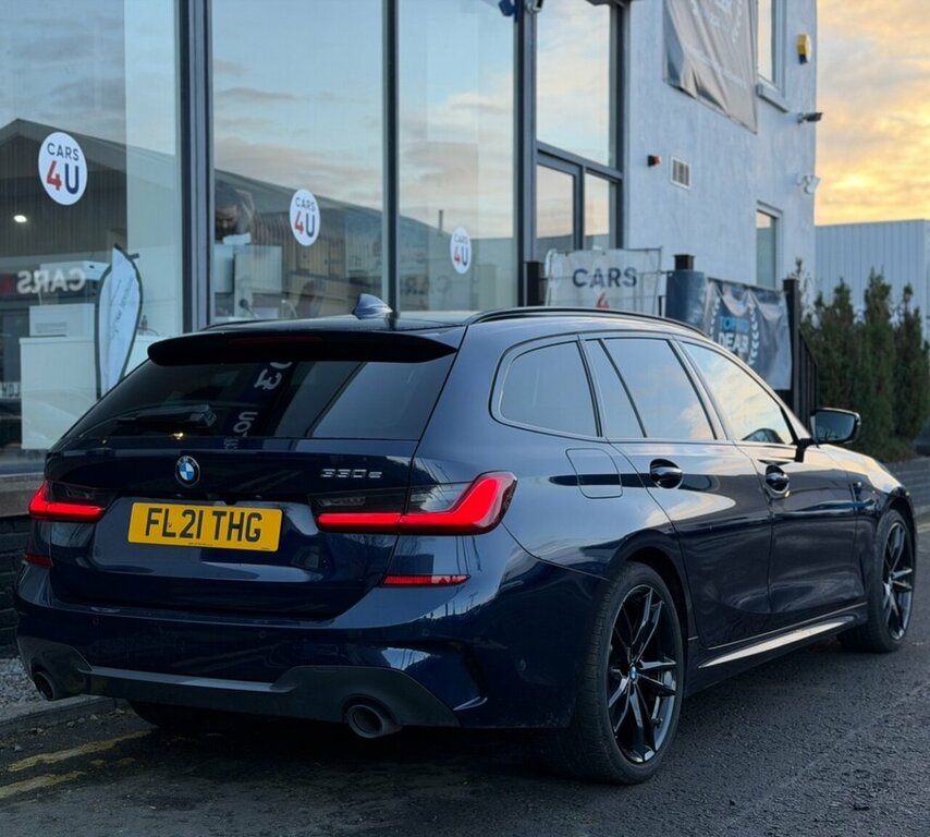 BMW 3 Series 2L M Sport Pro Edition FL21THG Blue #4
