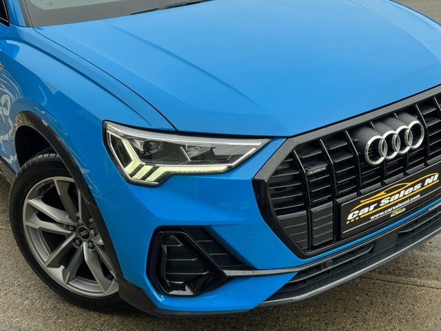 Audi Q3 2.0 Tdi 40 Black Edition Suv S Tronic Q KT22JMX Blue #6