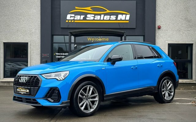 Audi Q3 2.0 Tdi 40 Black Edition Suv S Tronic Q KT22JMX Blue #2