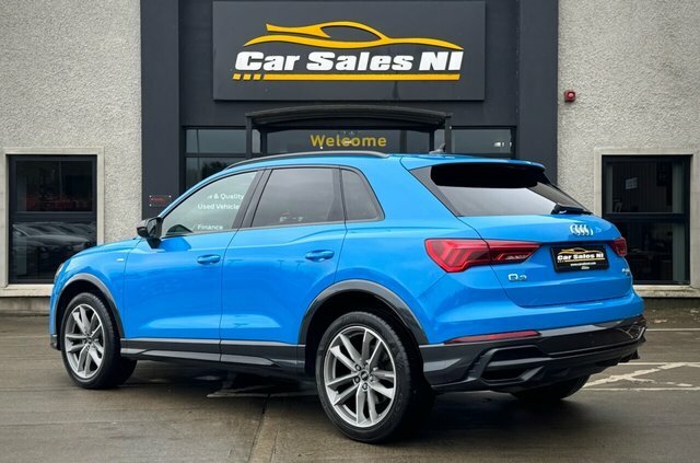 Audi Q3 2.0 Tdi 40 Black Edition Suv S Tronic Q KT22JMX Blue #5