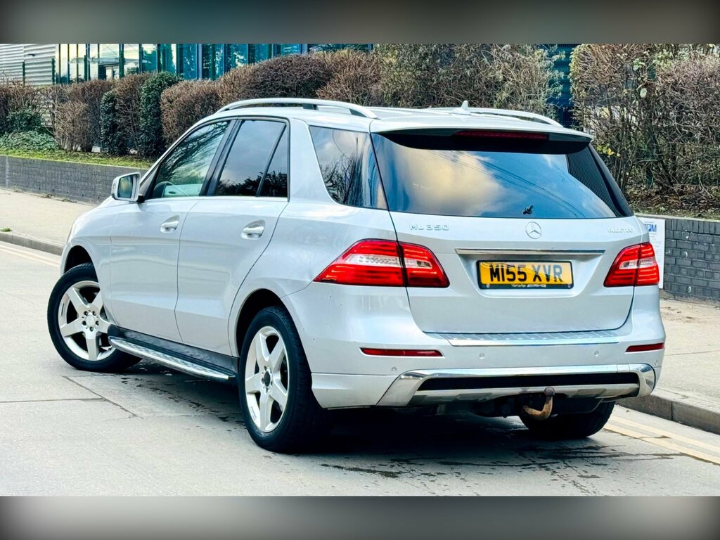 Mercedes-Benz M Class 3.0 Ml350 V6 Bluetec Sport Suv G-tronic Silver #5
