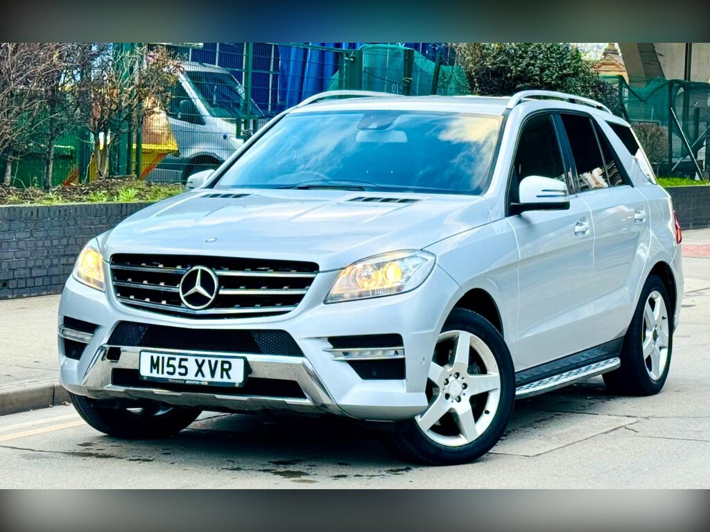 Mercedes-Benz M Class 3.0 Ml350 V6 Bluetec Sport Suv G-tronic Silver #4