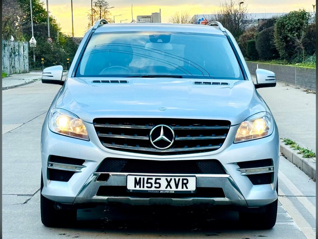 Mercedes-Benz M Class 3.0 Ml350 V6 Bluetec Sport Suv G-tronic Silver #3