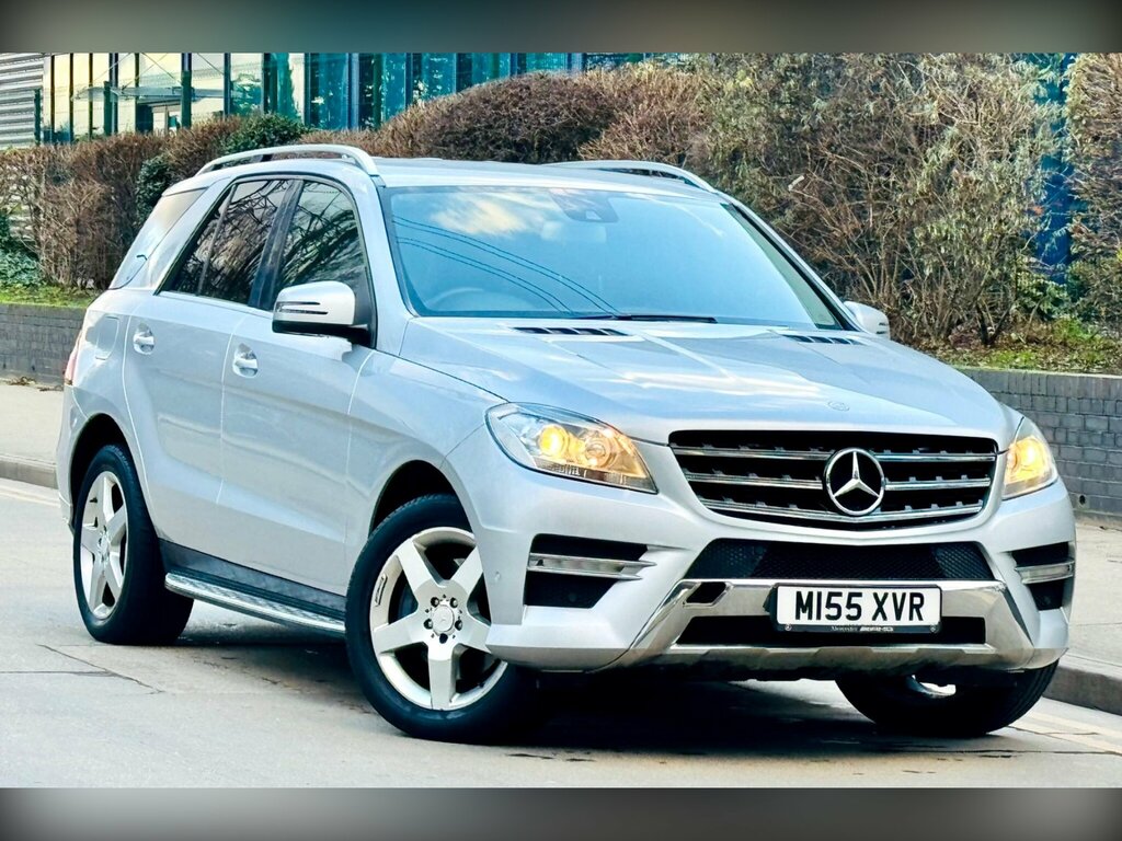 Mercedes-Benz M Class 3.0 Ml350 V6 Bluetec Sport Suv G-tronic Silver #2