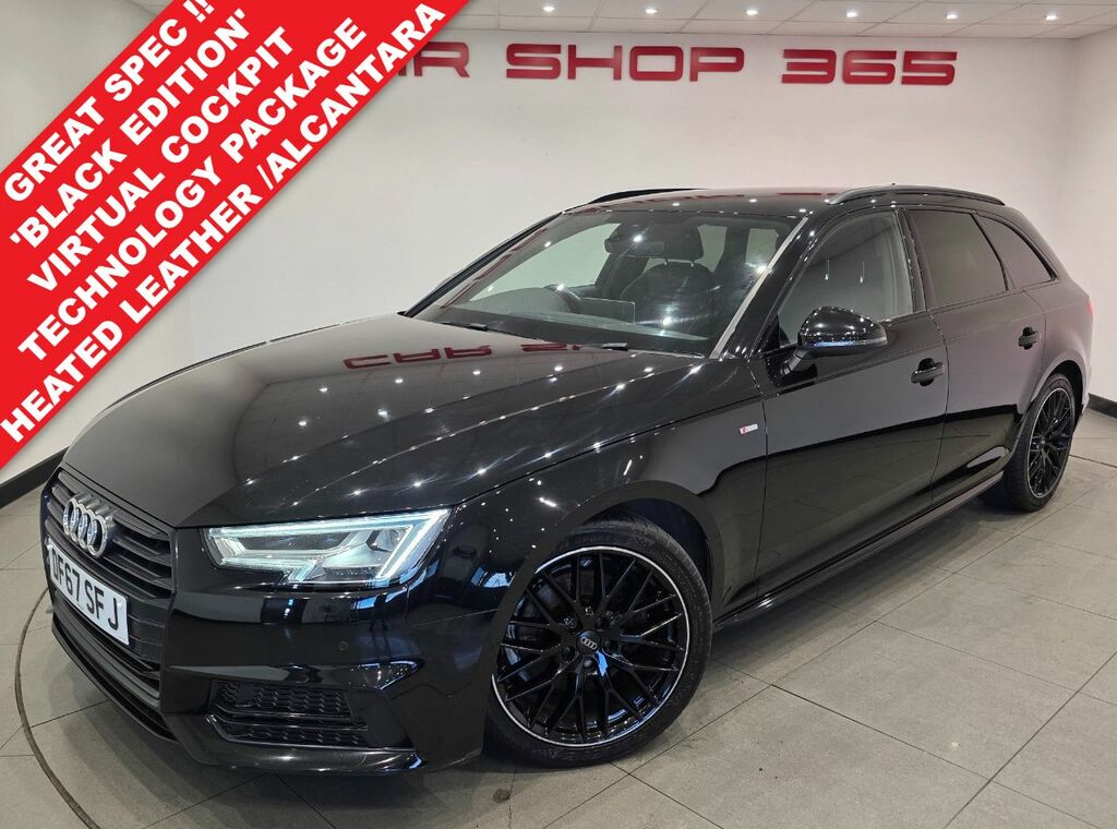 Audi A4 Avant Tfsi Black Edition Estate Black