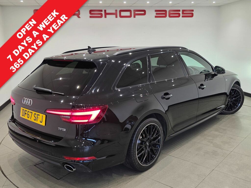 Audi A4 Avant Tfsi Black Edition Estate DF67SFJ Black #2