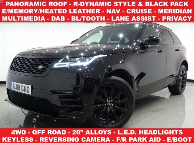 Land Rover Range Rover Velar D240 R-dynamic S GJ18GNO Black #2