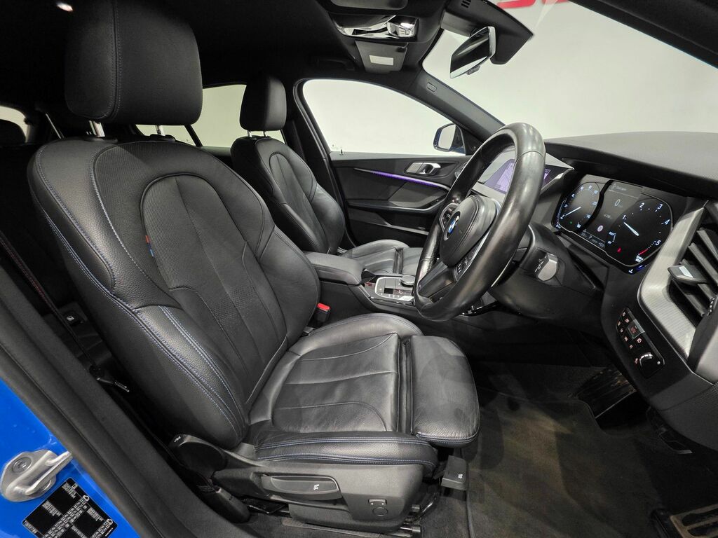 BMW 1 Series 120D M Sport Hatchback GL70HRZ Blue #5