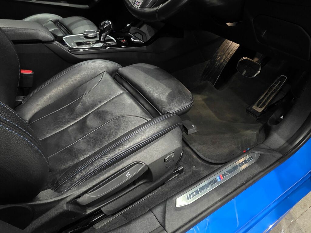BMW 1 Series 120D M Sport Hatchback GL70HRZ Blue #6