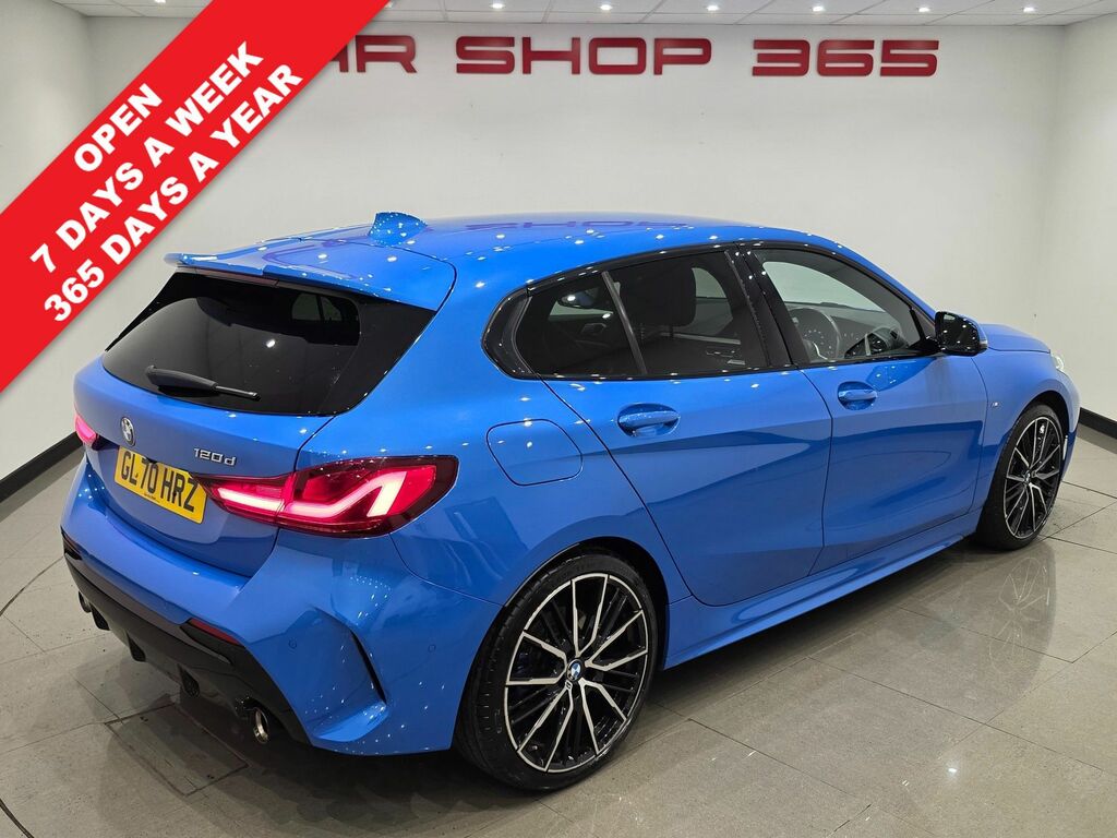BMW 1 Series 120D M Sport Hatchback Blue