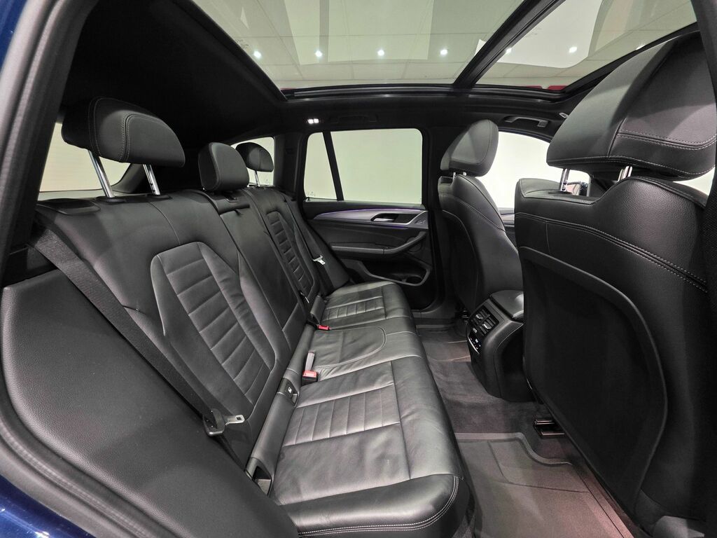 BMW X3 20D M Sport Suv LK68VJD Blue #3