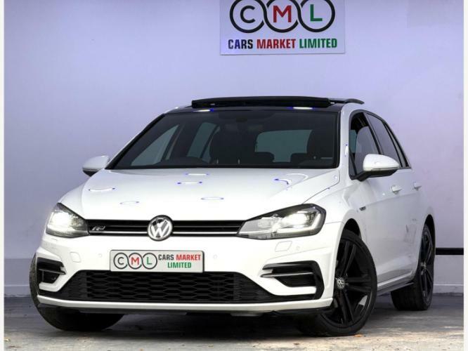 Volkswagen Golf 2.0 Tdi R-line Edition Dsg Euro 6 Ss KN20CVC White #3