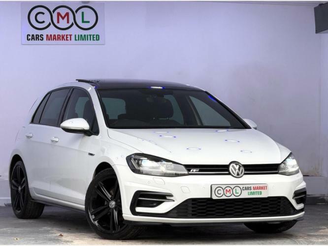 Volkswagen Golf 2.0 Tdi R-line Edition Dsg Euro 6 Ss KN20CVC White #2