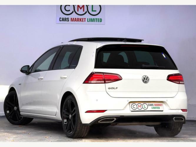 Volkswagen Golf 2.0 Tdi R-line Edition Dsg Euro 6 Ss KN20CVC White #4