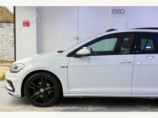 Volkswagen Golf 2.0 Tdi R-line Edition Dsg Euro 6 Ss KN20CVC White #6