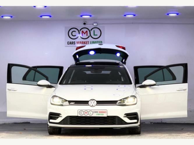 Volkswagen Golf 2.0 Tdi R-line Edition Dsg Euro 6 Ss White