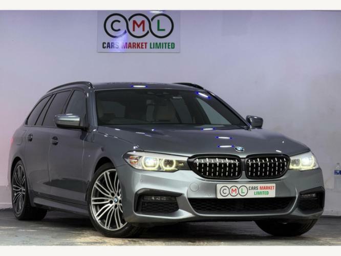 BMW 5 Series 2.0 520D M Sport Touring Xdrive Euro 6 Ss Blue