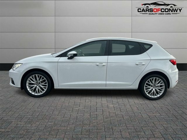 Seat Leon 1.6 Tdi Se Dynamic Hatchback Dsg Euro 6 White #4