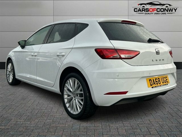 Seat Leon 1.6 Tdi Se Dynamic Hatchback Dsg Euro 6 White #5