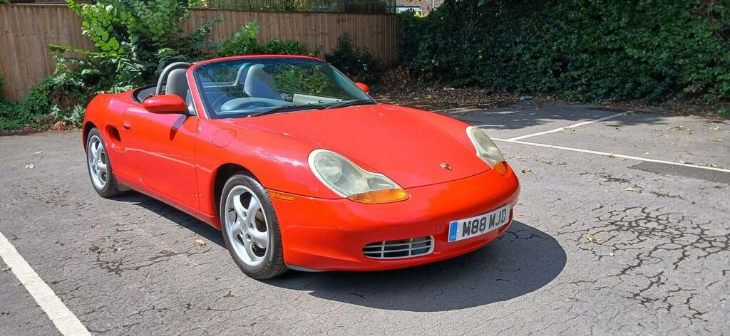 Porsche Boxster Convertible 2.7 986 2002 Red