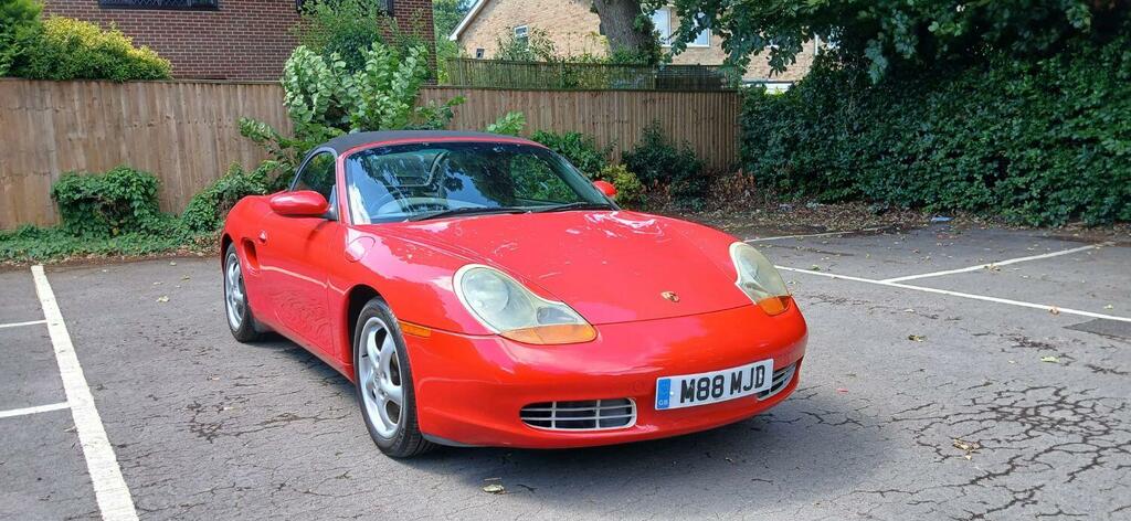 Porsche Boxster Convertible 2.7 986 2002 Red #6