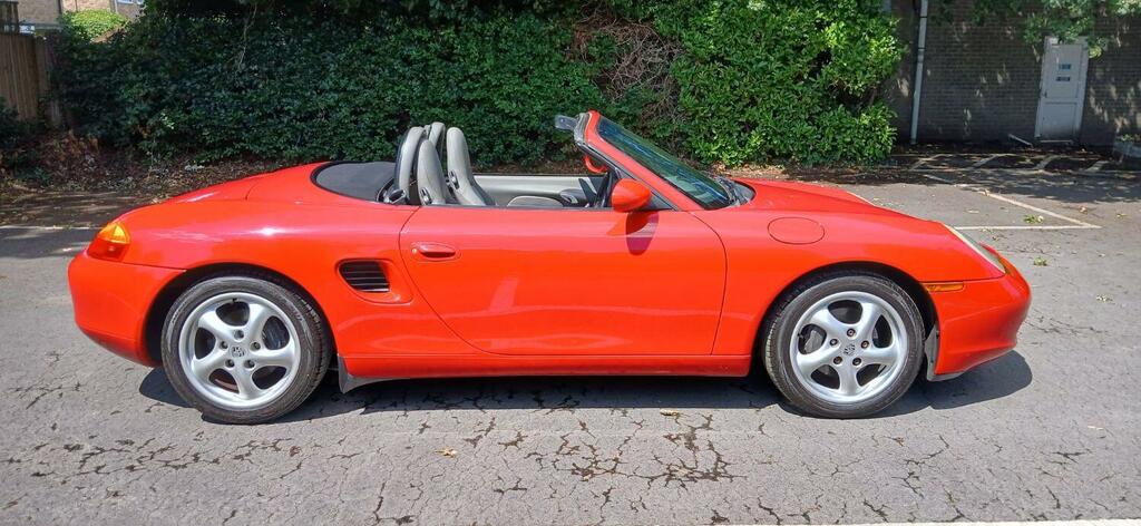 Porsche Boxster Convertible 2.7 986 2002 Red #5