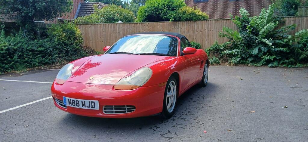 Porsche Boxster Convertible 2.7 986 2002 Red #4