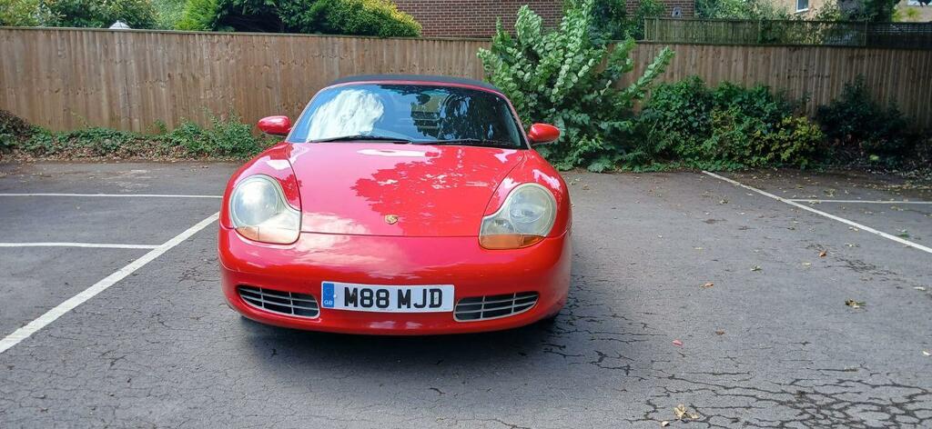 Porsche Boxster Convertible 2.7 986 2002 Red #2