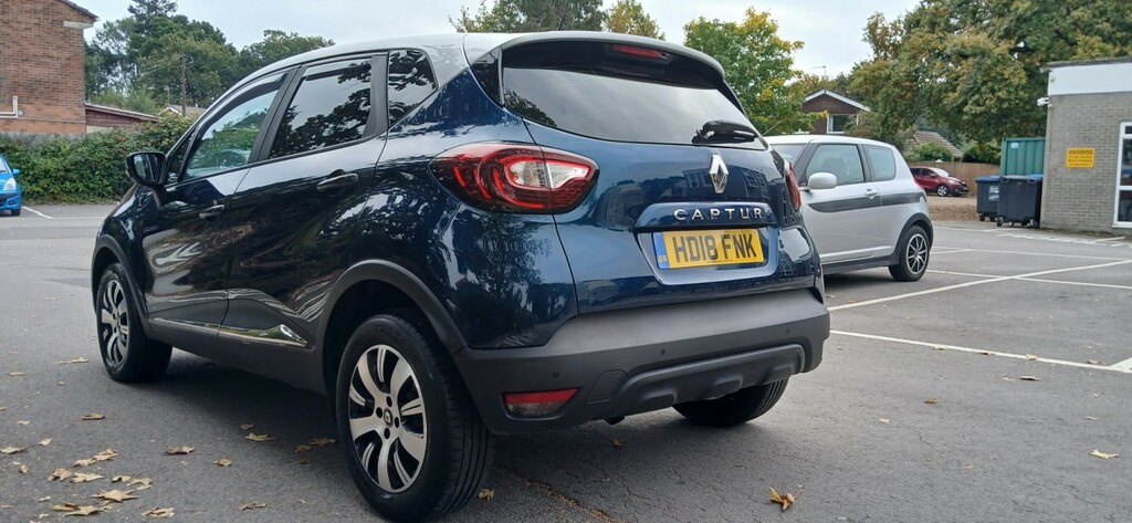 Renault Captur Suv 1.5 Play Dci 90 My18 2018 HD18FNK Blue #6