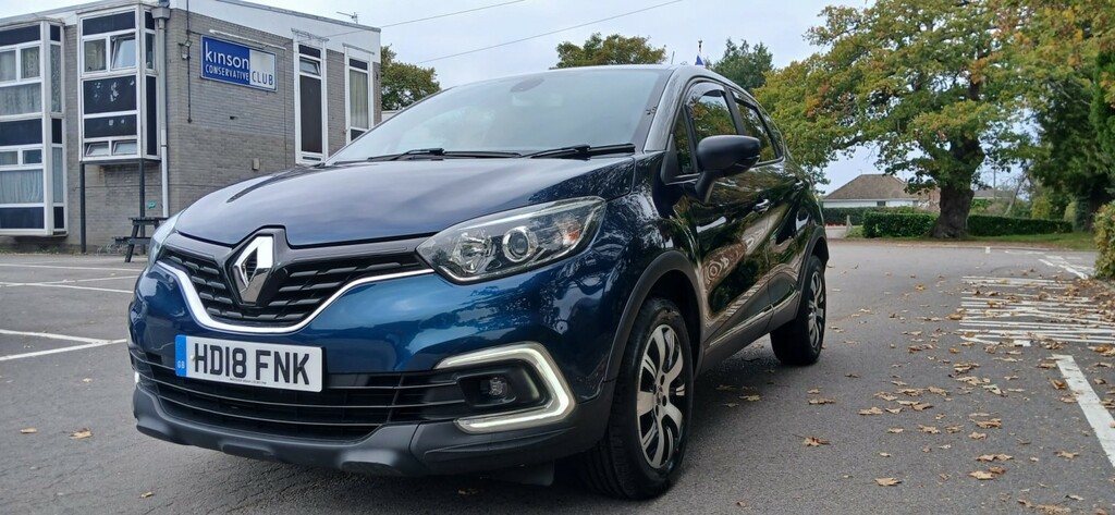 Renault Captur Suv 1.5 Play Dci 90 My18 2018 HD18FNK Blue #4