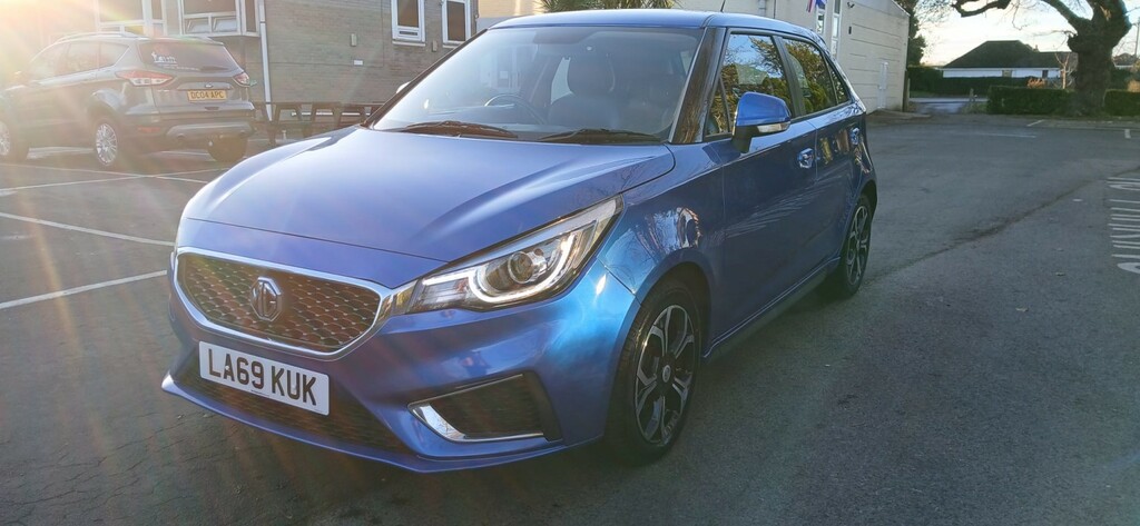 MG MG3 Hatchback 1.5 Vti-tech Exclusive 2019 LA69KUK Blue #2