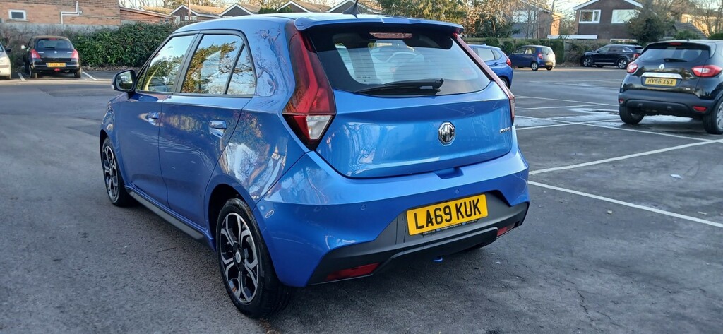 MG MG3 Hatchback 1.5 Vti-tech Exclusive 2019 LA69KUK Blue #5