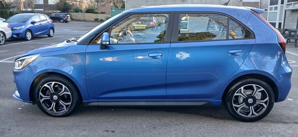 MG MG3 Hatchback 1.5 Vti-tech Exclusive 2019 LA69KUK Blue #4