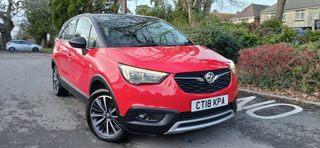 Vauxhall Crossland X Suv 1.2 Turbo Ecotec Gpf Elite 2018 Red