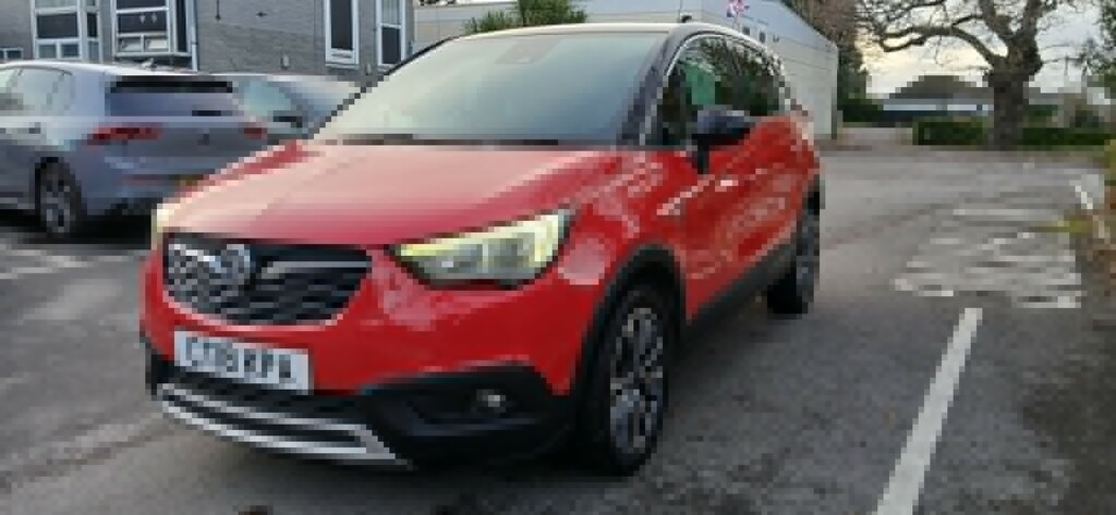 Vauxhall Crossland X Suv 1.2 Turbo Ecotec Gpf Elite 2018 CT18KPA Red #3