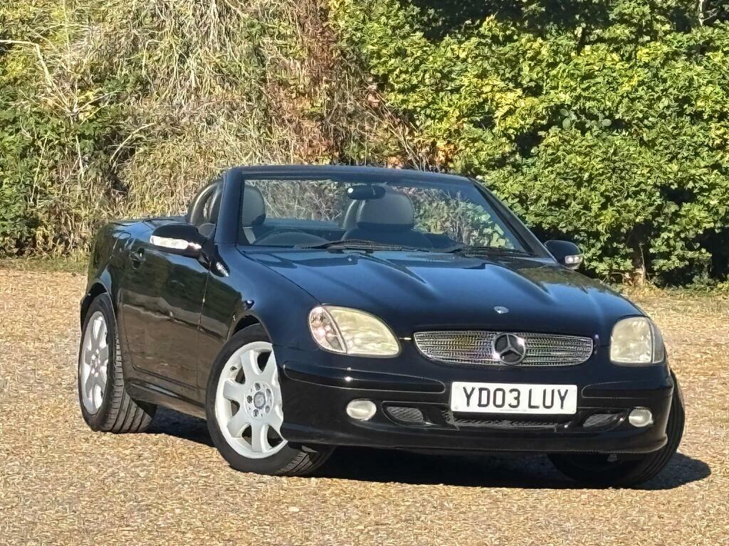 Mercedes-Benz SLK 3.2 Slk320 Black #5