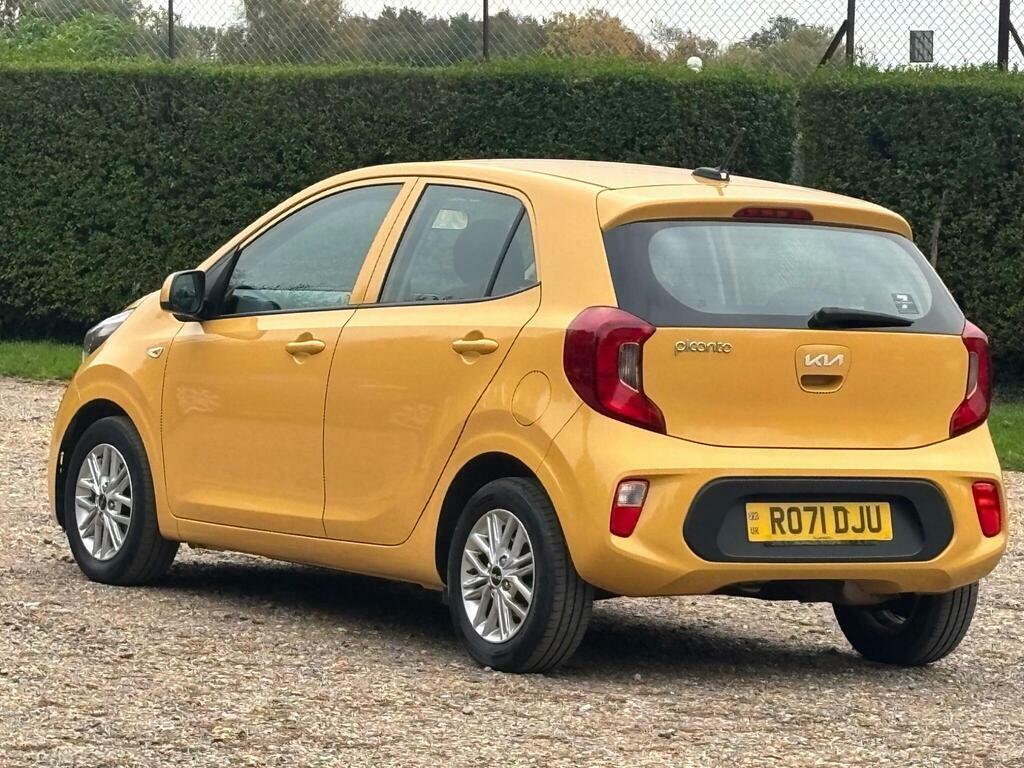Kia Picanto 1.0 Dpi 2 Amt Euro 6 S S RO71DJU Yellow #4