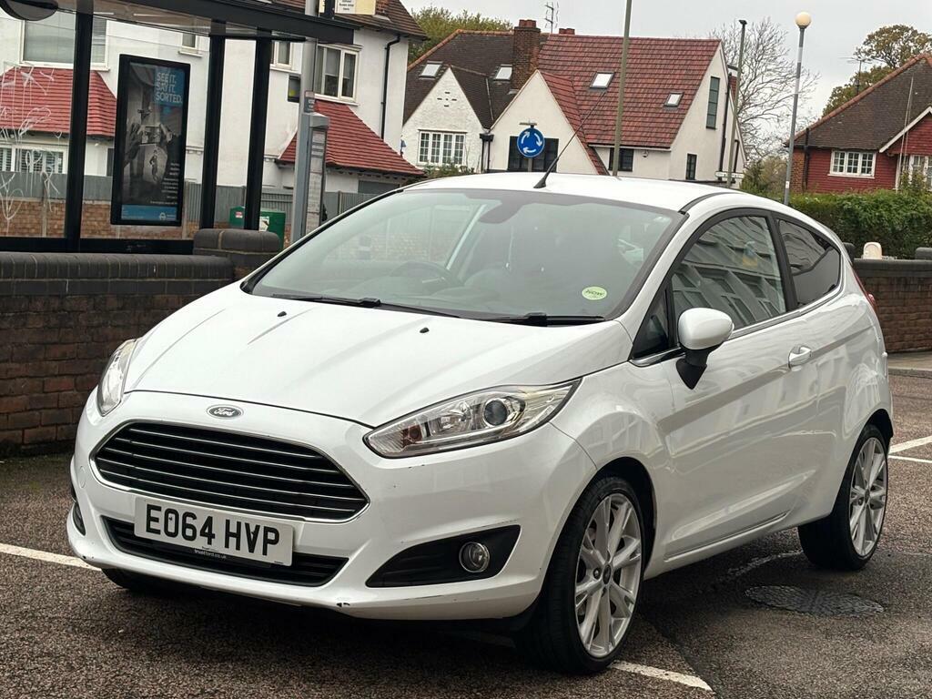 Ford Fiesta 1.0T Ecoboost Titanium Euro 5 S S E064HVP White #3