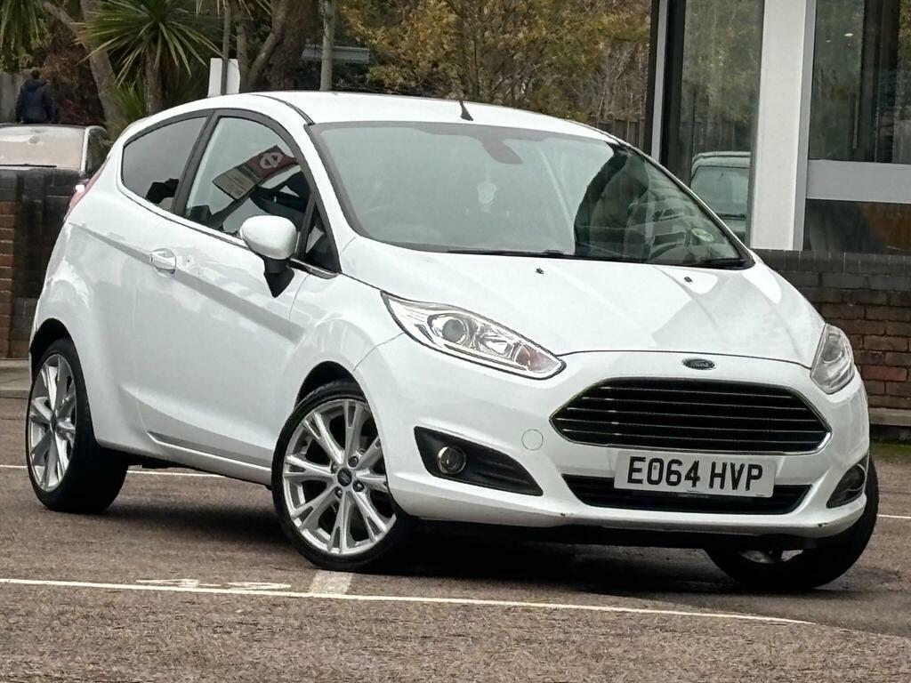 Ford Fiesta 1.0T Ecoboost Titanium Euro 5 S S E064HVP White #5