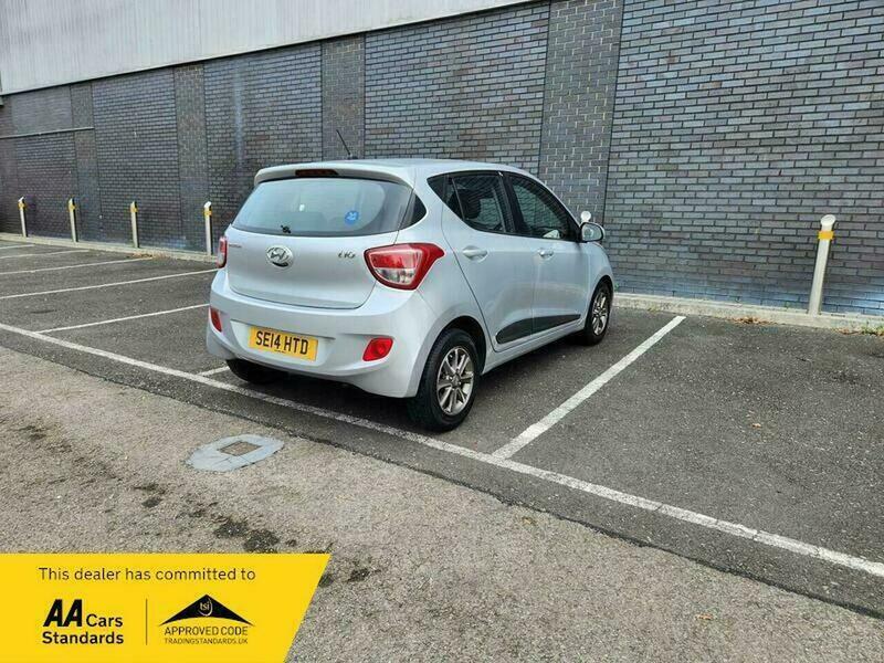 Hyundai I10 1.0 Premium Euro 5 SE14HTD Silver #6