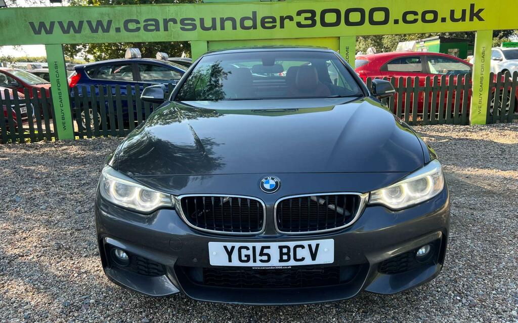 BMW 4 Series 2.0 420D M Sport Euro 6 Ss ML08MAL Grey #4
