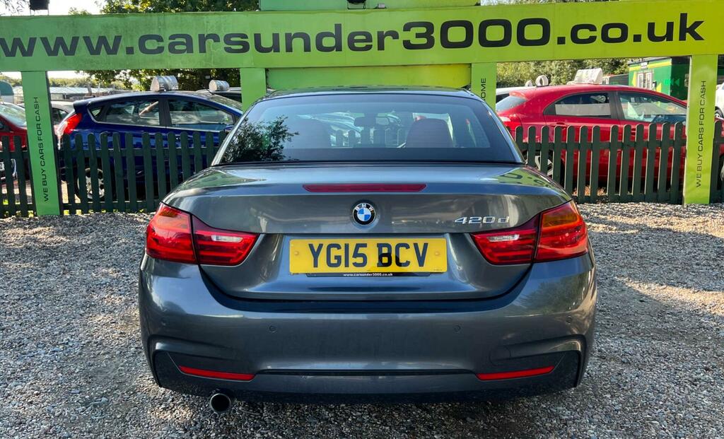 BMW 4 Series 2.0 420D M Sport Euro 6 Ss ML08MAL Grey #5
