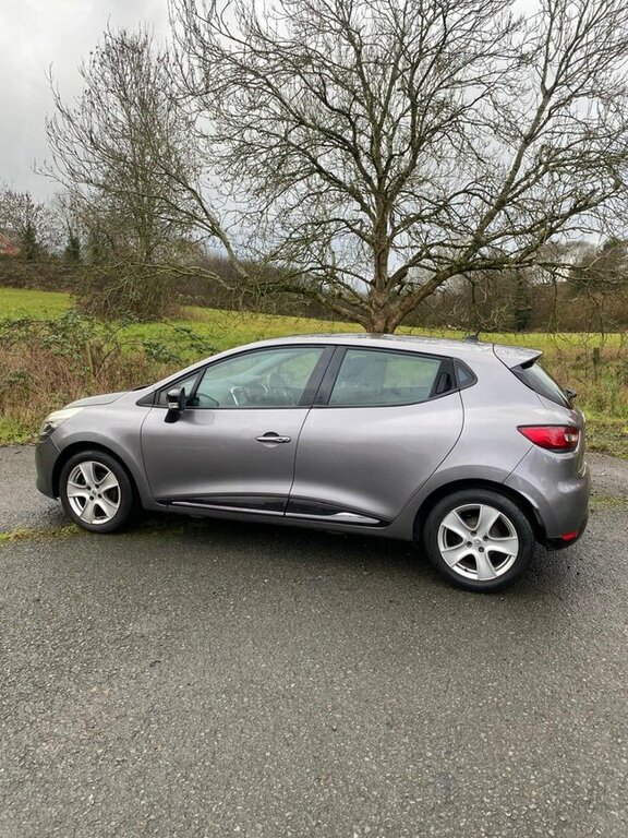 Renault Clio 2013 0.9 Tce Dynamique Medianav Hatchback Petr BV63HJD Grey #4
