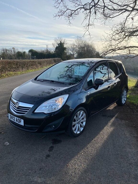 Vauxhall Meriva 2012 1.7 Cdti Se Mpv Euro 5 130 Black