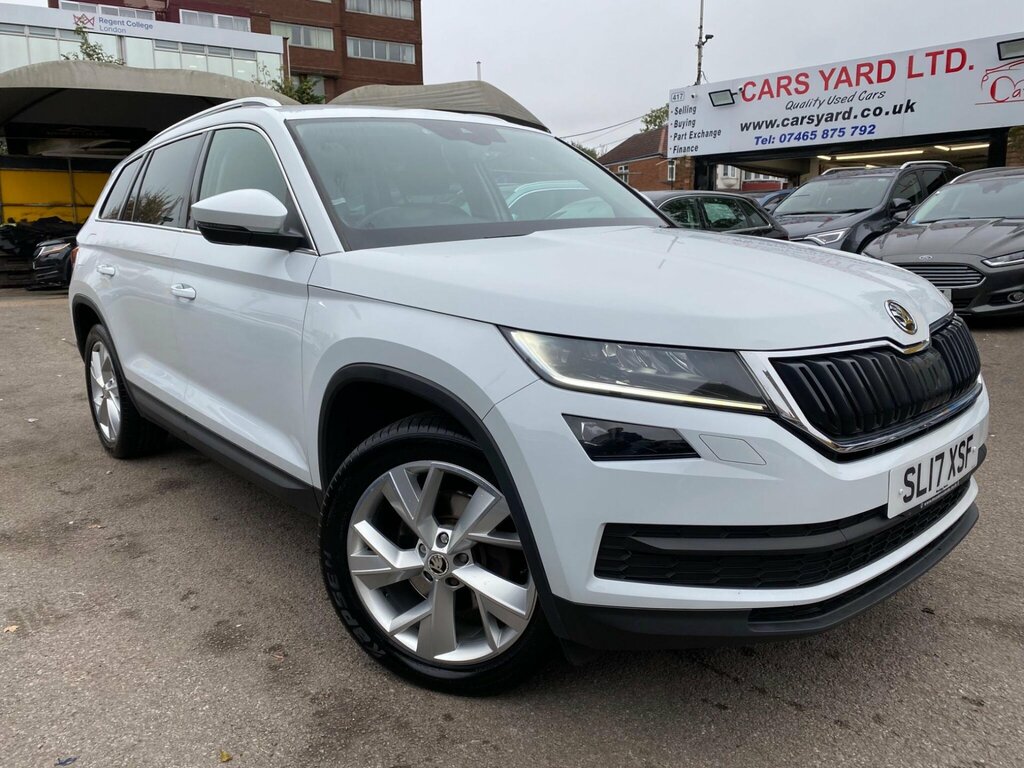 Skoda Kodiaq 1.4 Tsi Act Edition Dsg Euro 6 Ss 7 Seat White